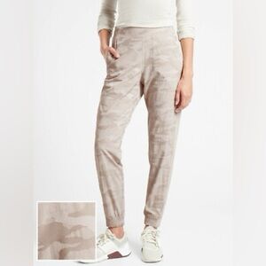 Athleta Beige Camo Joggers